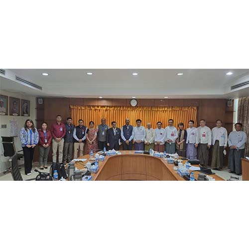 Hiroki World with Dr. Jagat Shah, CEO of Global Network India,  H. E. Mr. Vijay Kumar, Indian Ambassador to Myanmar , Mr. R.C. Yadav Counsel General, Embassy of India, President of UMFCCI and Respected Board Members of UMFCCI